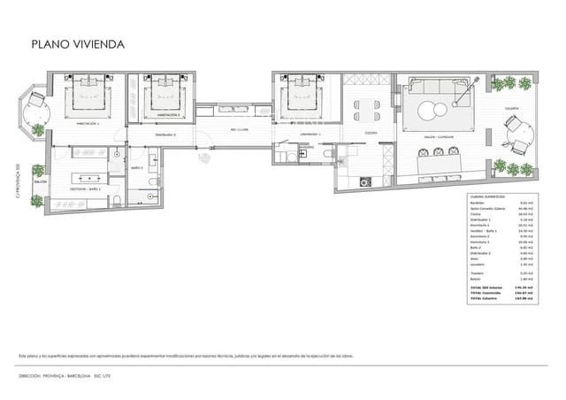 3 soverom Leilighet til salgs i La Dreta de L'Eixample, Barcelona by - € 1 560 000 (Ref: 9116532)