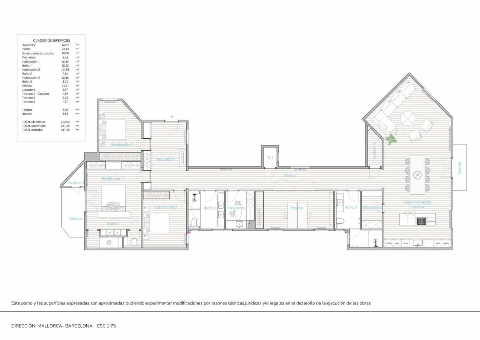 4 soverom Leilighet til salgs i Barcelona by - € 1 985 000 (Ref: 9116909)