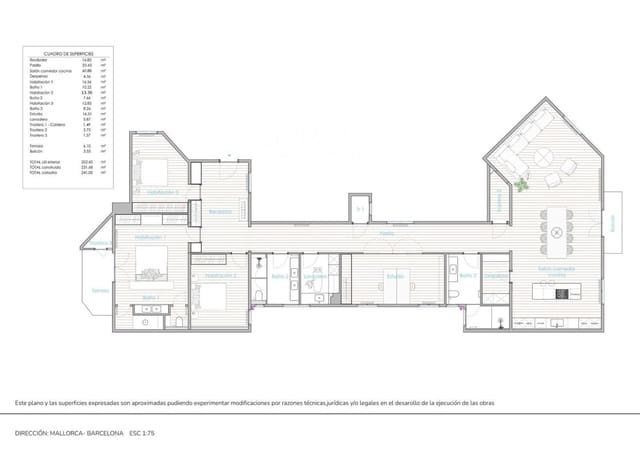 4 soverom Leilighet til salgs i La Dreta de L'Eixample, Barcelona by - € 1 985 000 (Ref: 9116909)