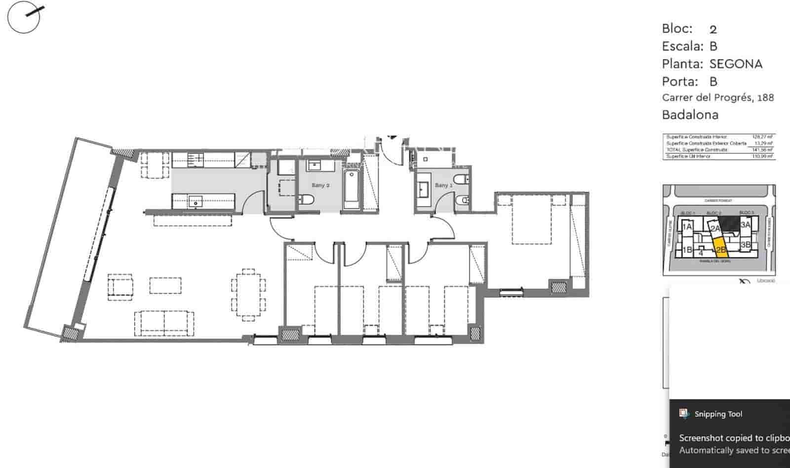 4 soveværelse Lejlighed til salg i Badalona med swimmingpool - € 657.000 (Ref: 9128881)