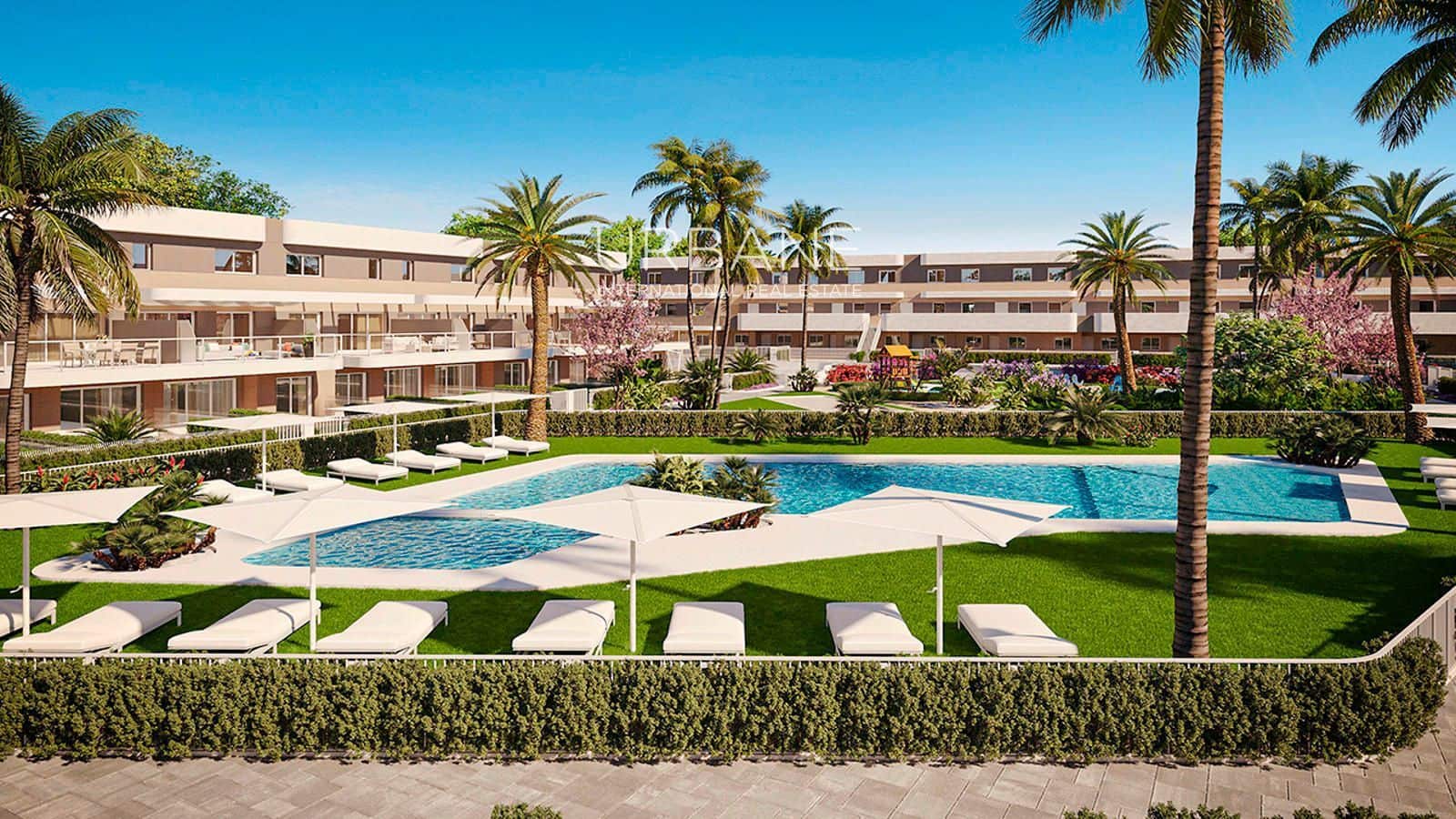 2 sovrum Lägenhet till salu i Monforte del Cid med pool garage - 240 000 € (Ref: 9144257)