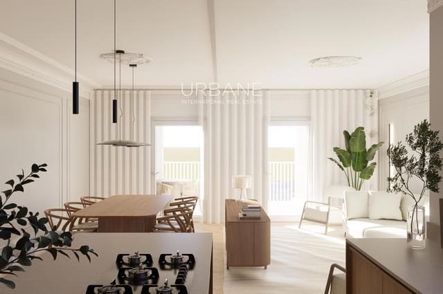 3 chambre Appartement à vendre à La Dreta de L'Eixample, Barcelone ville - 1 450 000 € (Ref: 9211557)