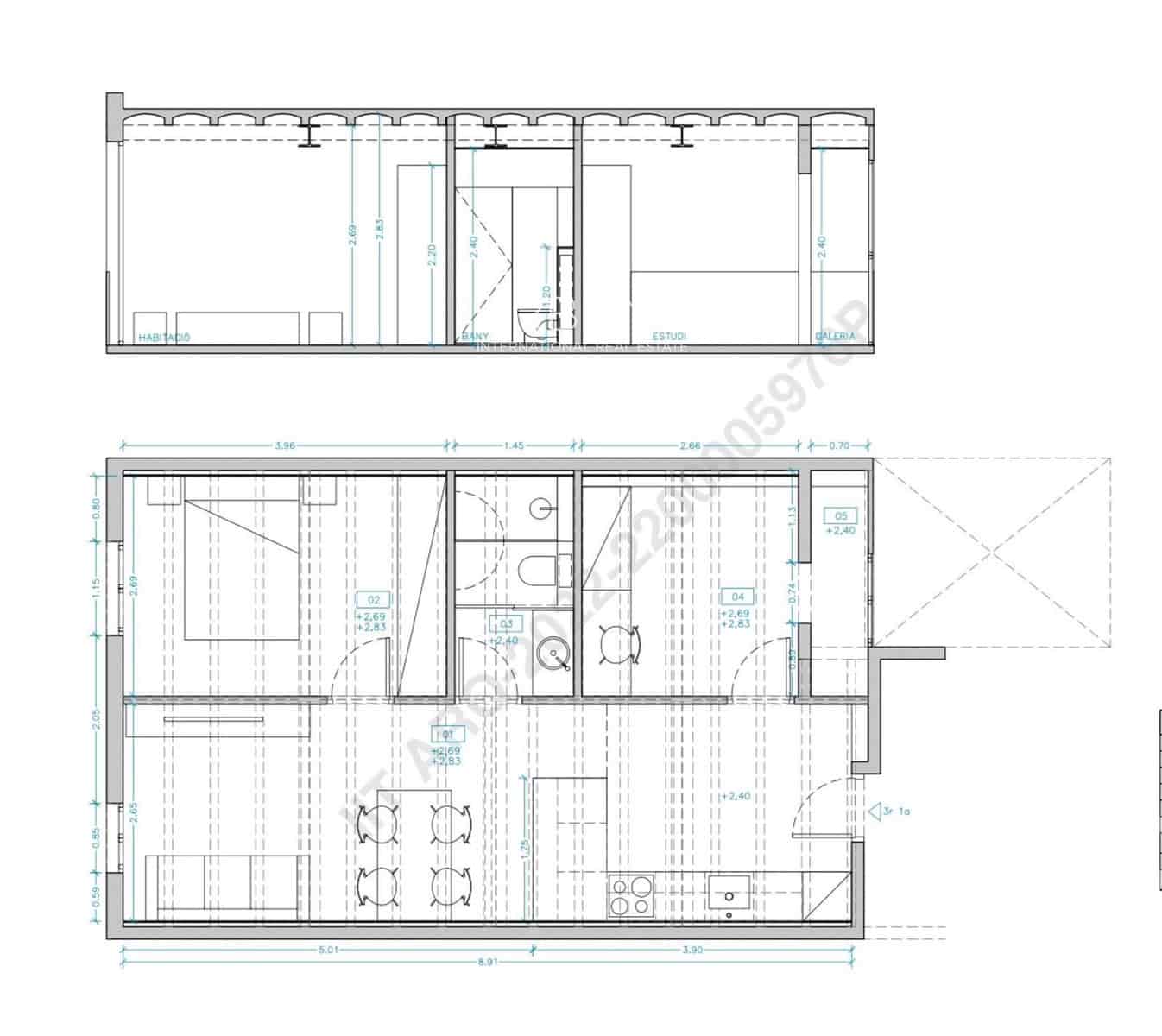 2 sypialnia Mieszkanie na sprzedaż w Miasto Barcelona - 260 000 € (Ref: 9331042)