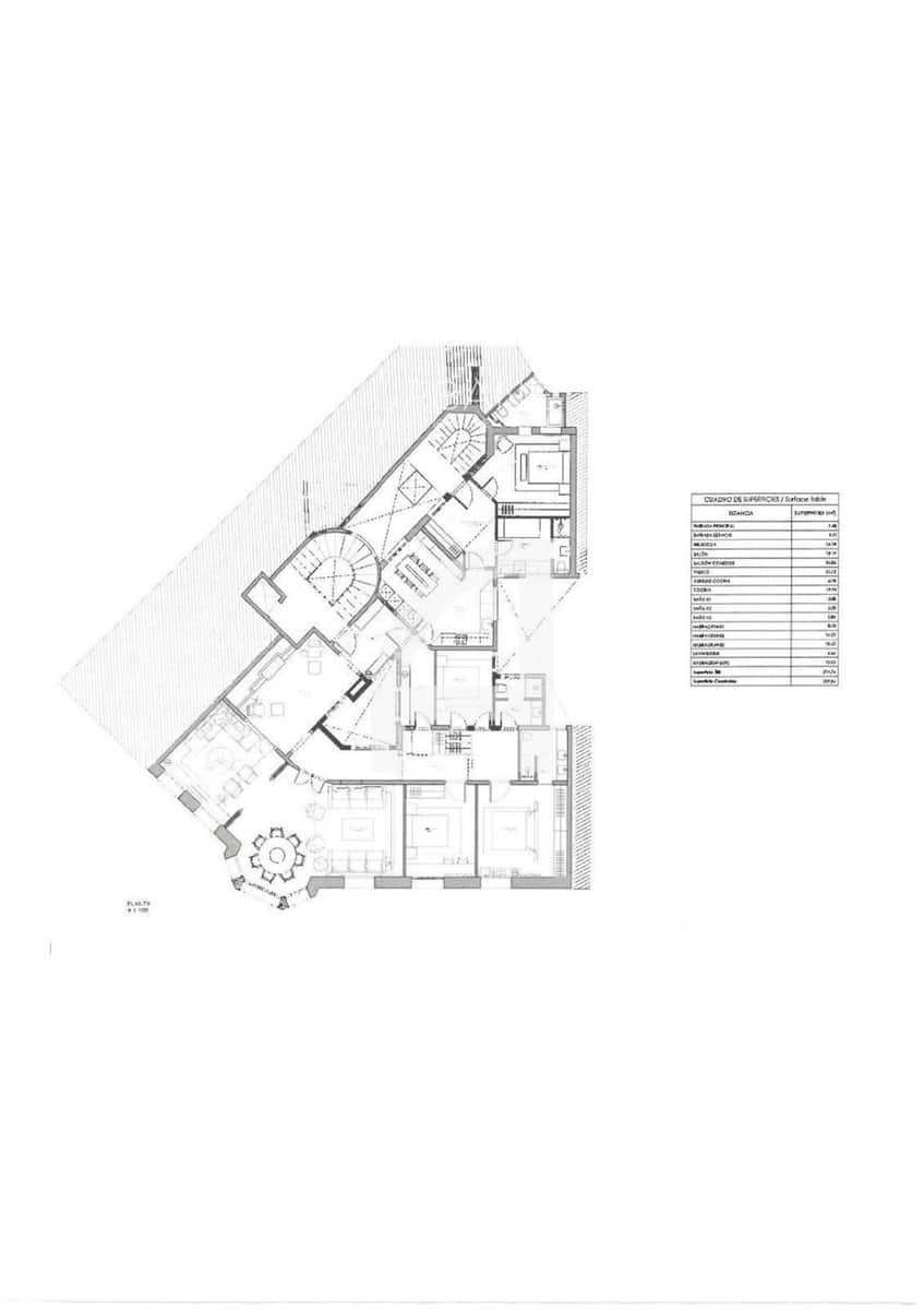 4 chambre Appartement à vendre à Barcelone ville - 1 590 000 € (Ref: 9474543)