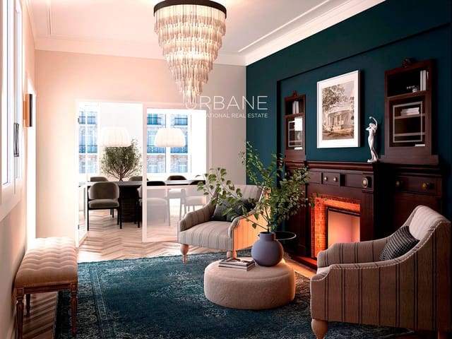 4 chambre Appartement à vendre à Eixample, Barcelone ville - 1 590 000 € (Ref: 9474543)