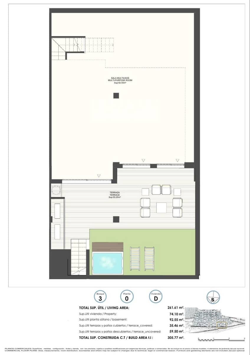 2 quarto Moradia para venda em Finestrat com piscina - 440 000 € (Ref: 9569472)