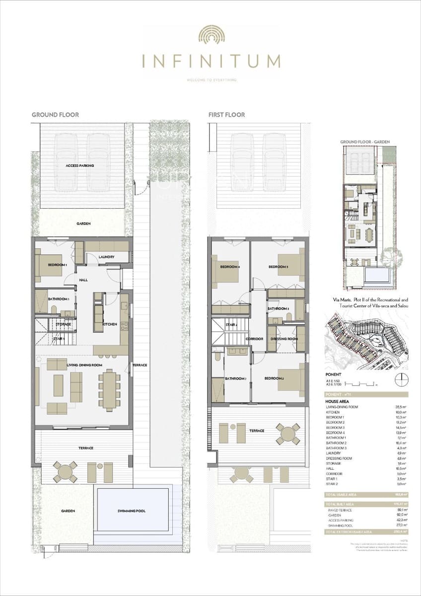 4 sypialnia Dom na sprzedaż w Salou z basenem garażem - 1 250 000 € (Ref: 9720466)