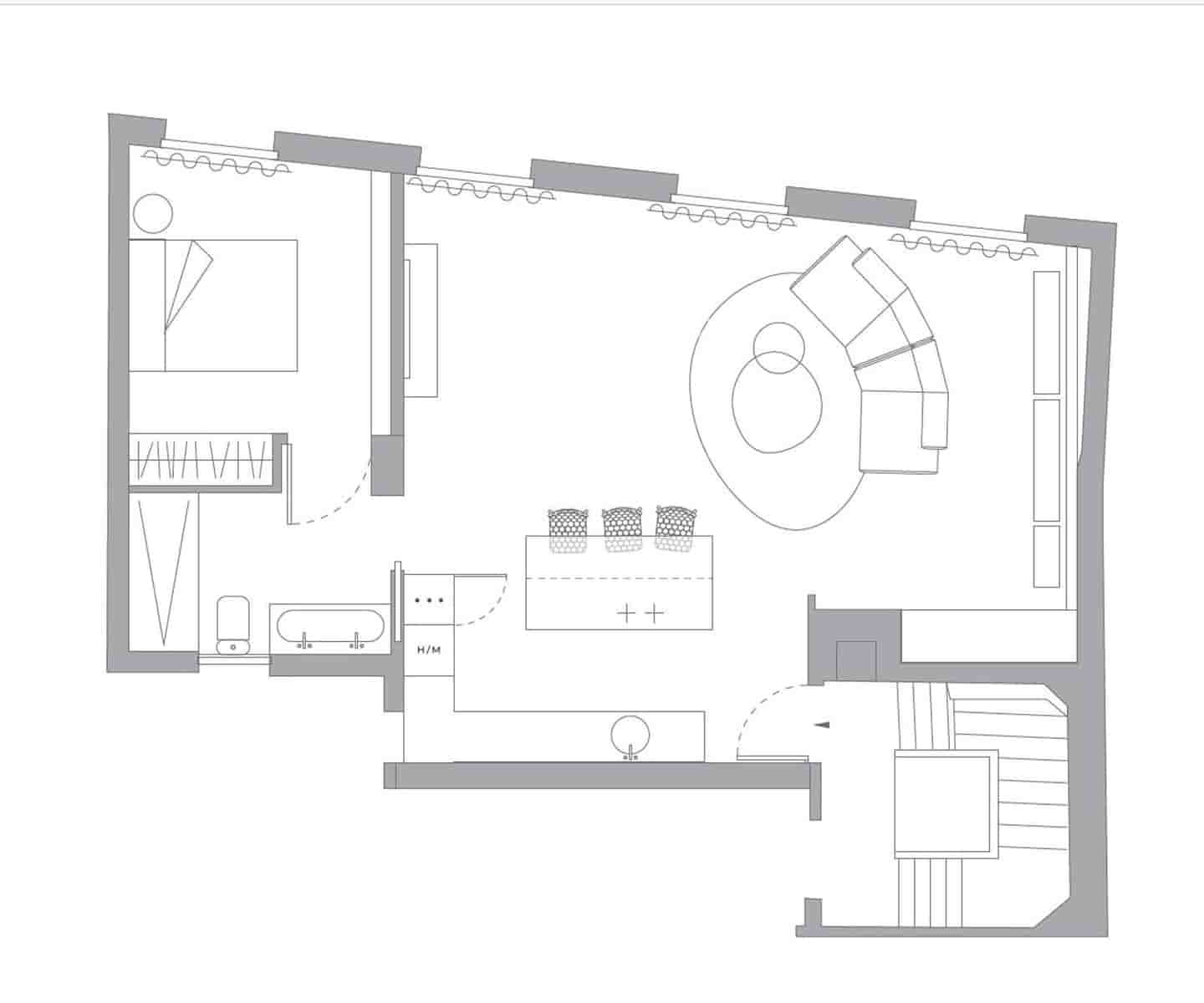 1 bedroom Flat for sale in Barcelona city - € 785,000 (Ref: 9778637)