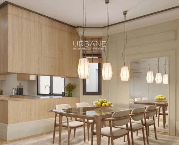 4 chambre Appartement à vendre à Eixample, Barcelone ville avec garage - 1 300 000 € (Ref: 9823876)