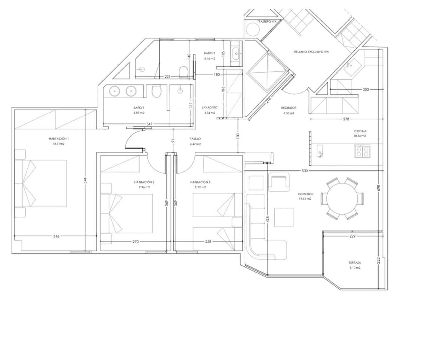 3 bedroom Flat for sale in Barcelona city with garage - € 895,000 (Ref: 9829769)