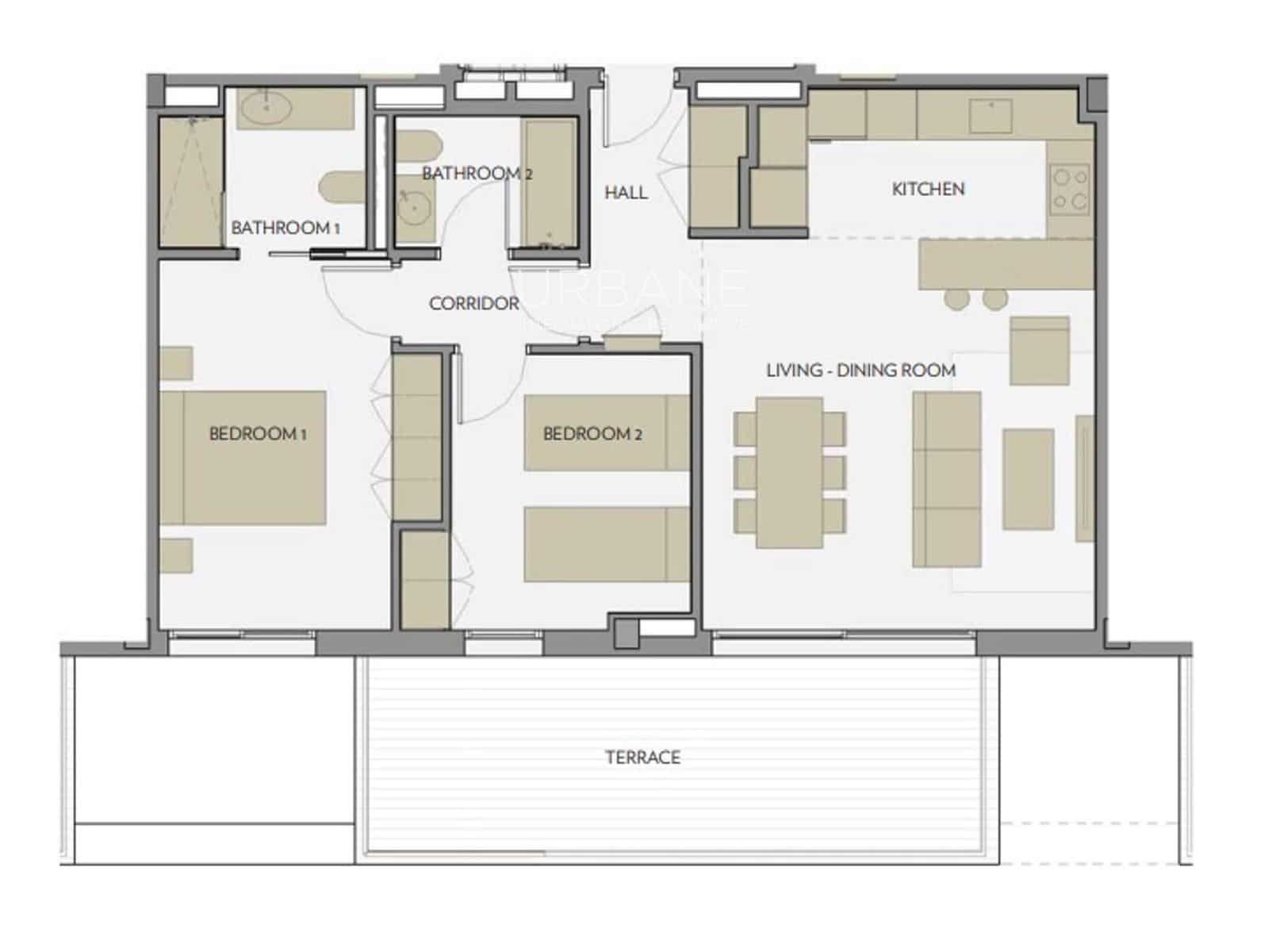 2 soveværelse Lejlighed til salg i Salou med swimmingpool garage - € 453.000 (Ref: 9841863)