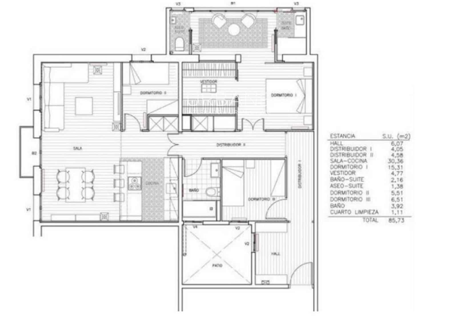 3 quarto Penthouse para venda em Barcelona cidade - 560 000 € (Ref: 9989982)