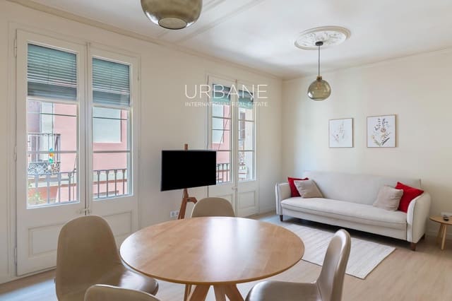 2 slaapkamer Flat te huur in Ciutat Vella, Barcelona stad - € 1.500 (Ref: 9999411)