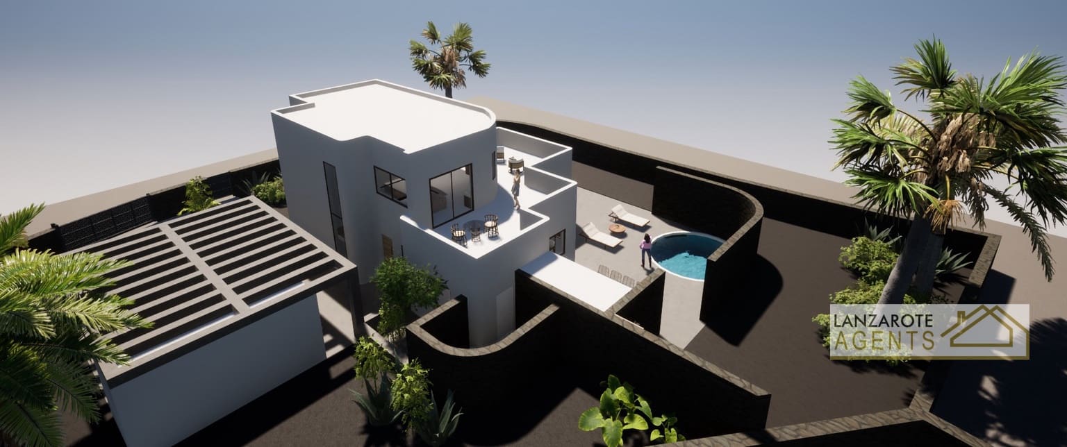 3 bedroom Villa for sale in Las Brenas with pool garage - € 615,000 (Ref: 10167927)