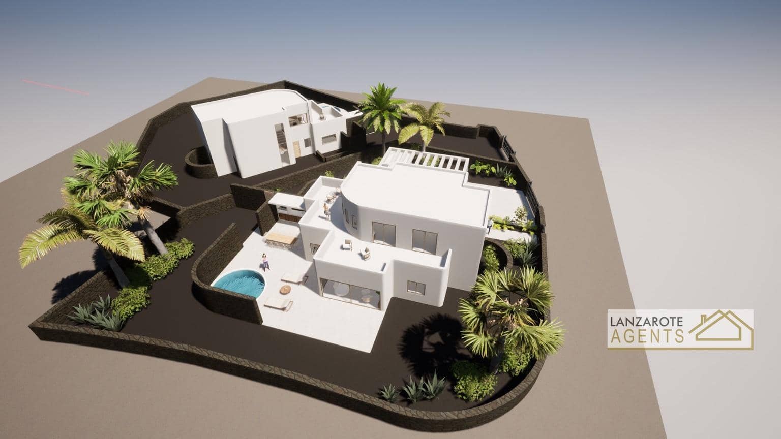 3 bedroom Villa for sale in Las Brenas with pool garage - € 615,000 (Ref: 10167927)