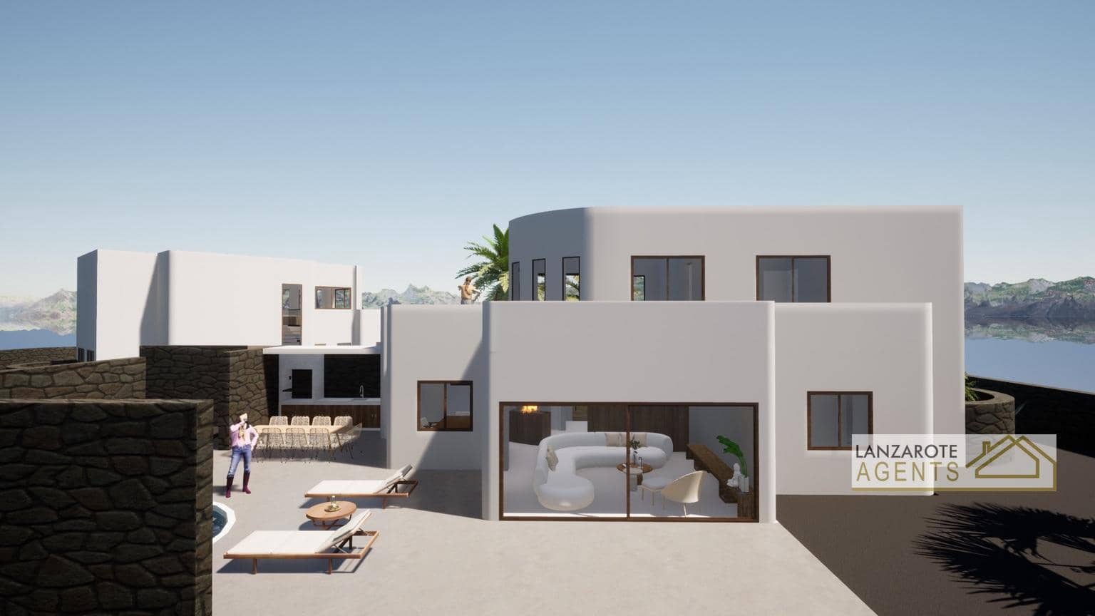 3 bedroom Villa for sale in Las Brenas with pool garage - € 615,000 (Ref: 10167927)