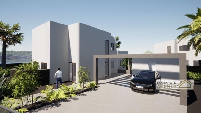 3 Zimmer Villa zu verkaufen in Las Brenas, Yaiza mit Pool Garage - 615.000 € (Ref: 10167927)