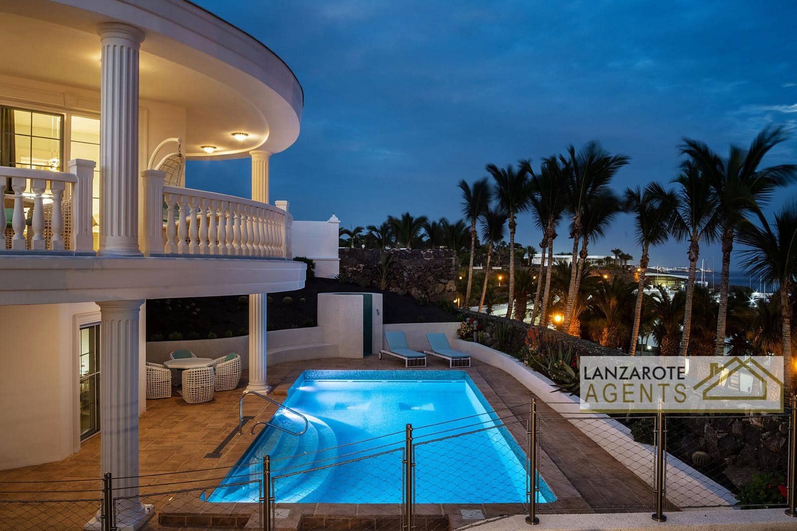 4 soverom Villa til salgs i Puerto Calero med svømmebasseng garasje - € 2 400 000 (Ref: 6651853)