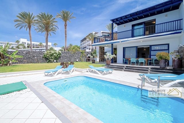 4 sovrum Villa till salu i Puerto Calero, Yaiza med pool garage - 1 470 000 € (Ref: 6991649)