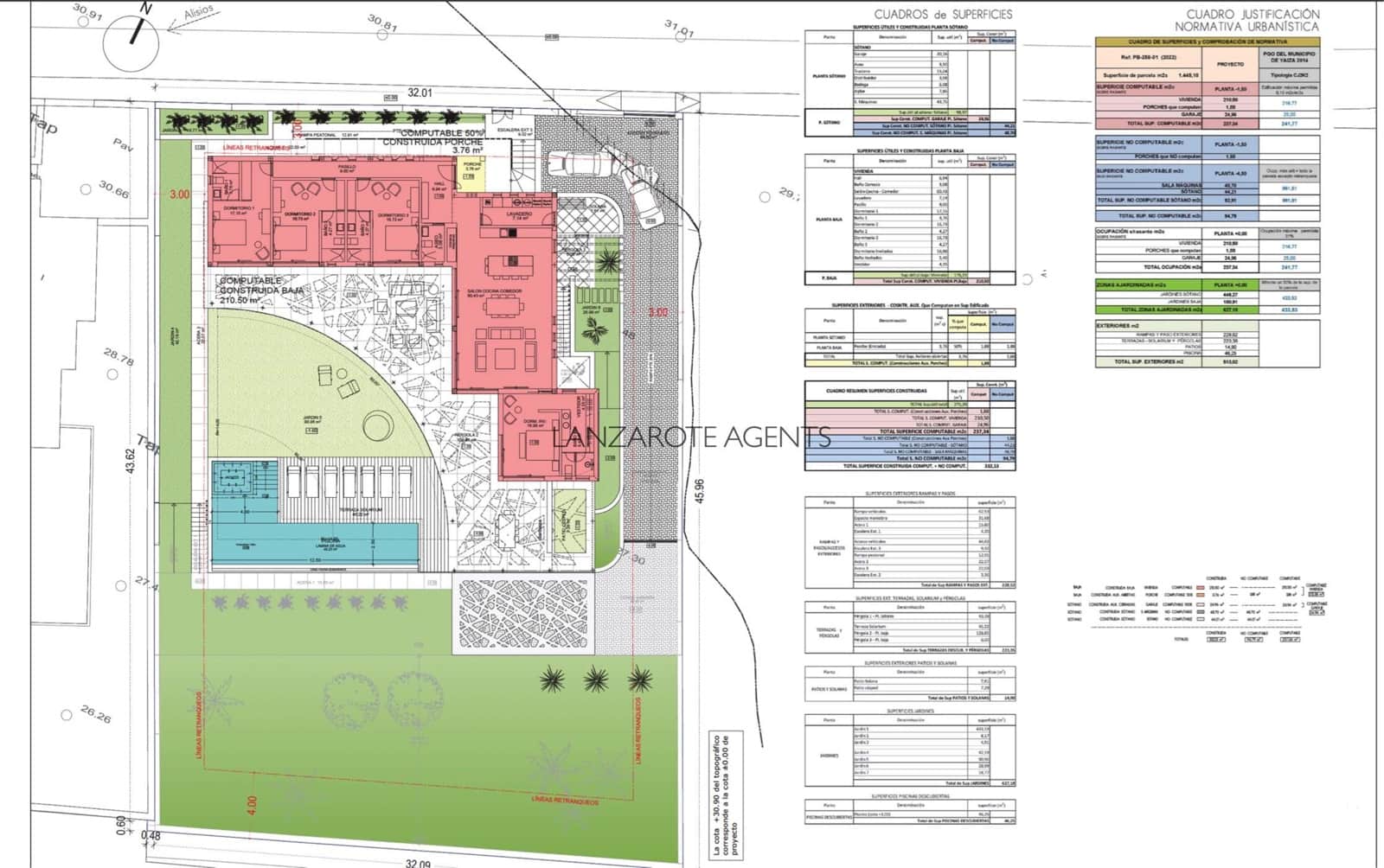 Villa for sale in Playa Blanca with pool - € 549,000 (Ref: 7095345)