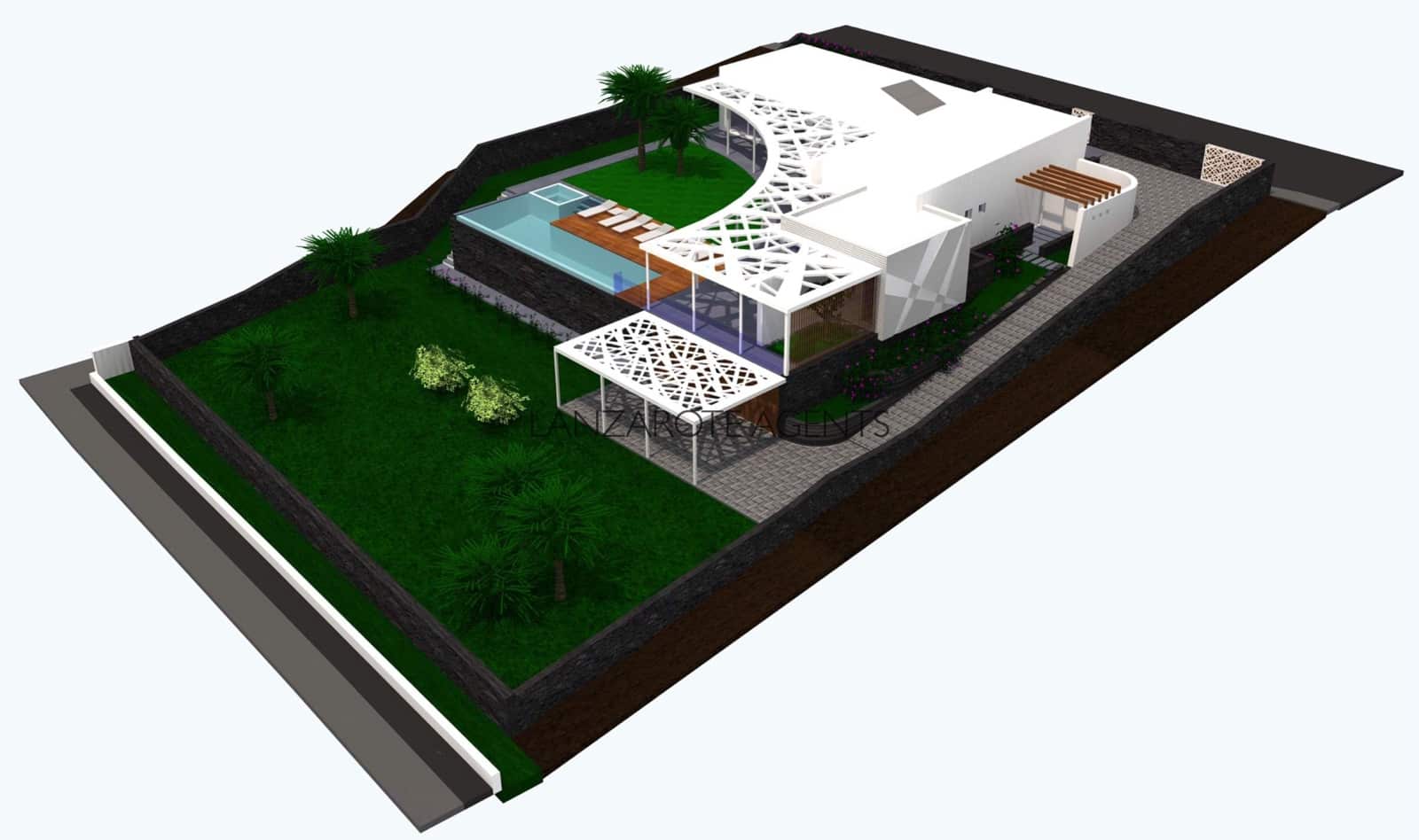 Villa for sale in Playa Blanca with pool - € 549,000 (Ref: 7095345)