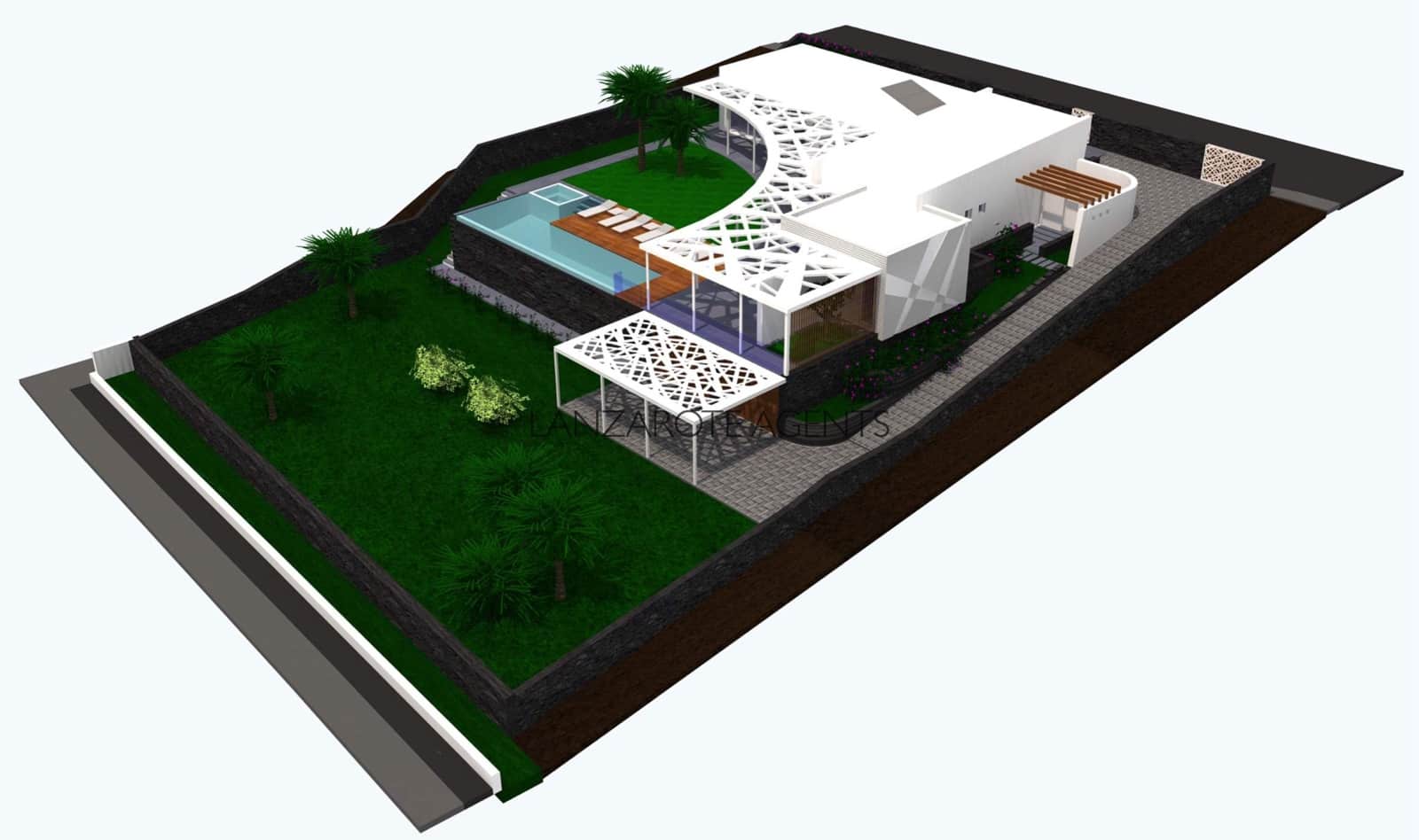 Villa till salu i Playa Blanca med pool garage - 549 000 € (Ref: 7095345)