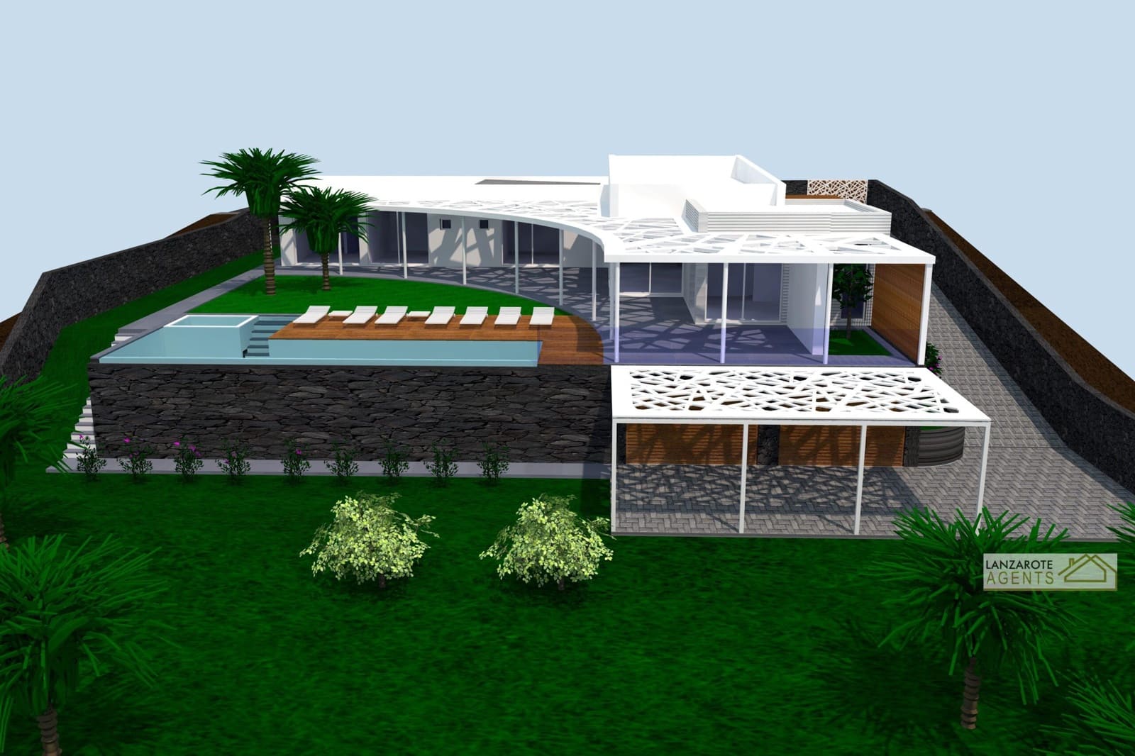 Villa te koop in Playa Blanca met zwembad garage - € 549.000 (Ref: 7095345)