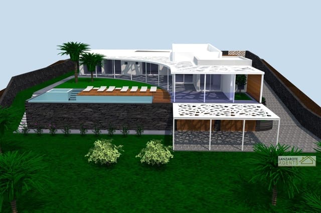 Villa/Maison à vendre à Playa Blanca, Yaiza avec piscine garage - 549 000 € (Ref: 7095345)