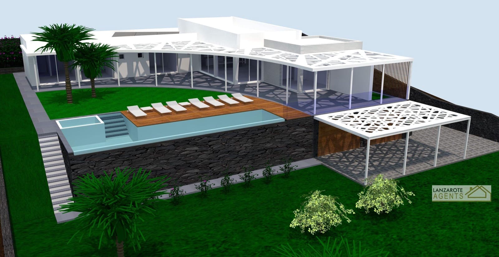 Villa te koop in Playa Blanca met zwembad garage - € 549.000 (Ref: 7095345)