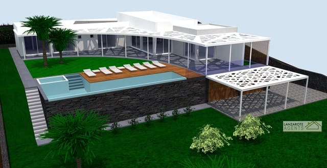 Villa/Maison à vendre à Playa Blanca, Yaiza avec piscine garage - 549 000 € (Ref: 7095345)