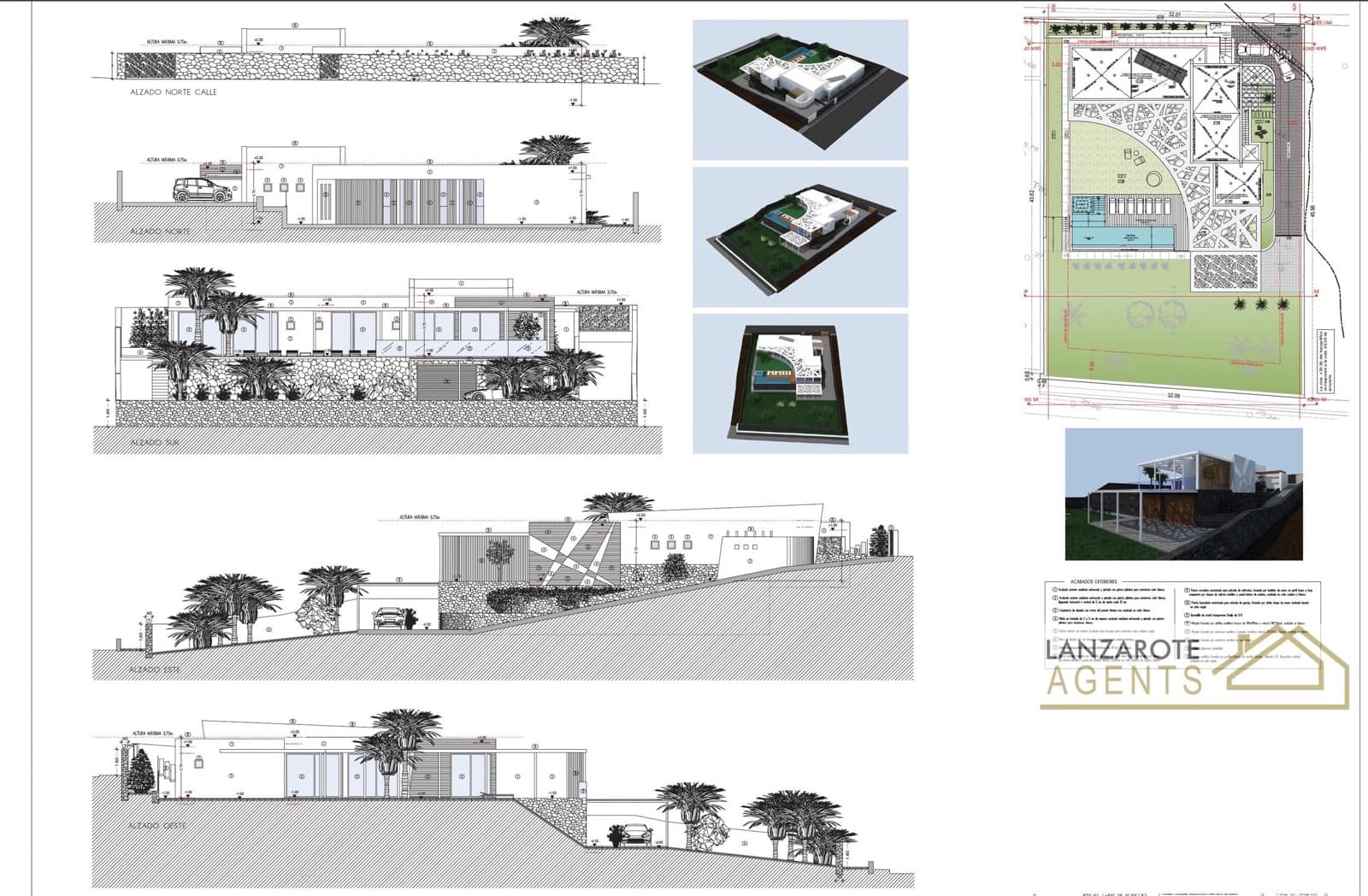 Villa te koop in Playa Blanca met zwembad garage - € 549.000 (Ref: 7095345)
