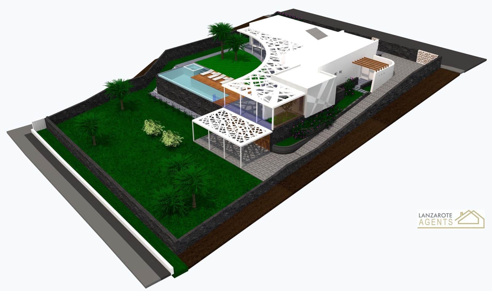 Villa te koop in Playa Blanca met zwembad garage - € 549.000 (Ref: 7095345)