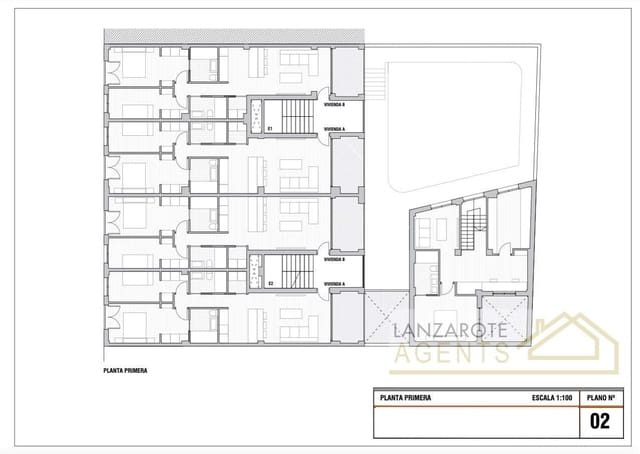 2 soveværelse Lejlighed til salg i La Santa, Tinajo med garage - € 215.000 (Ref: 8481312)