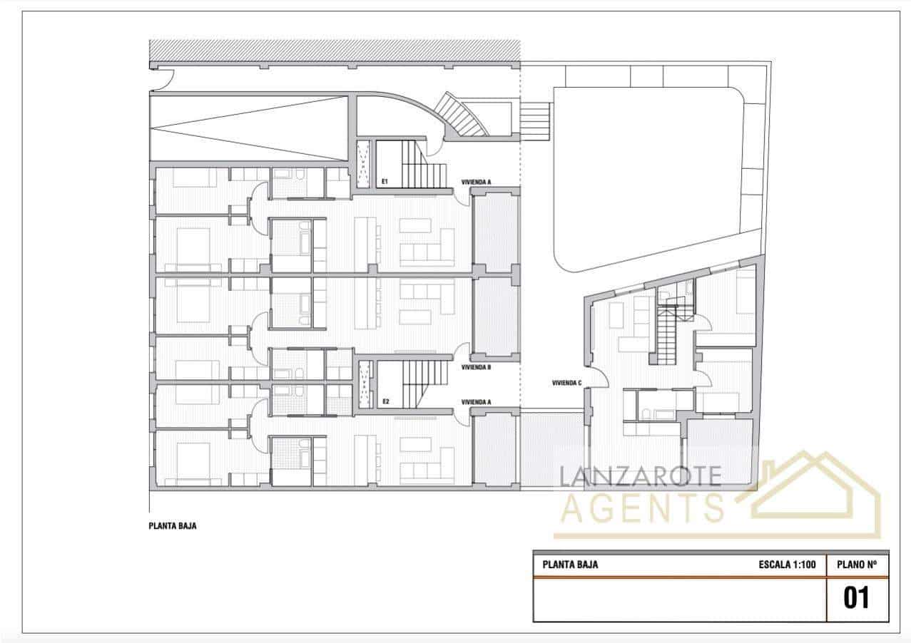 2 sovrum Lägenhet till salu i La Santa med garage - 215 000 € (Ref: 8481312)