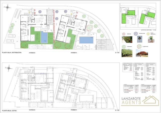 3 soveværelse Villa til salg i Playa Blanca, Yaiza med swimmingpool - € 750.000 (Ref: 9123571)