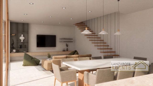 3 soveværelse Villa til salg i Las Brenas, Yaiza med swimmingpool - € 195.000 (Ref: 9241177)