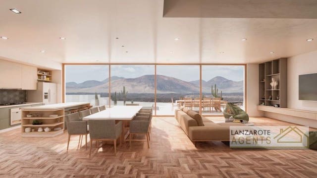 3 soveværelse Villa til salg i Las Brenas, Yaiza med swimmingpool - € 195.000 (Ref: 9241177)