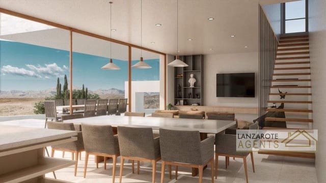 3 soveværelse Villa til salg i Las Brenas, Yaiza med swimmingpool - € 195.000 (Ref: 9241177)