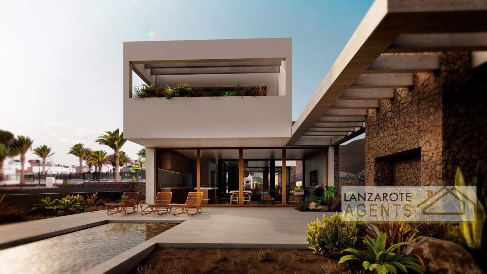 3 bedroom Villa for sale in Las Brenas with pool - € 195,000 (Ref: 9241177)