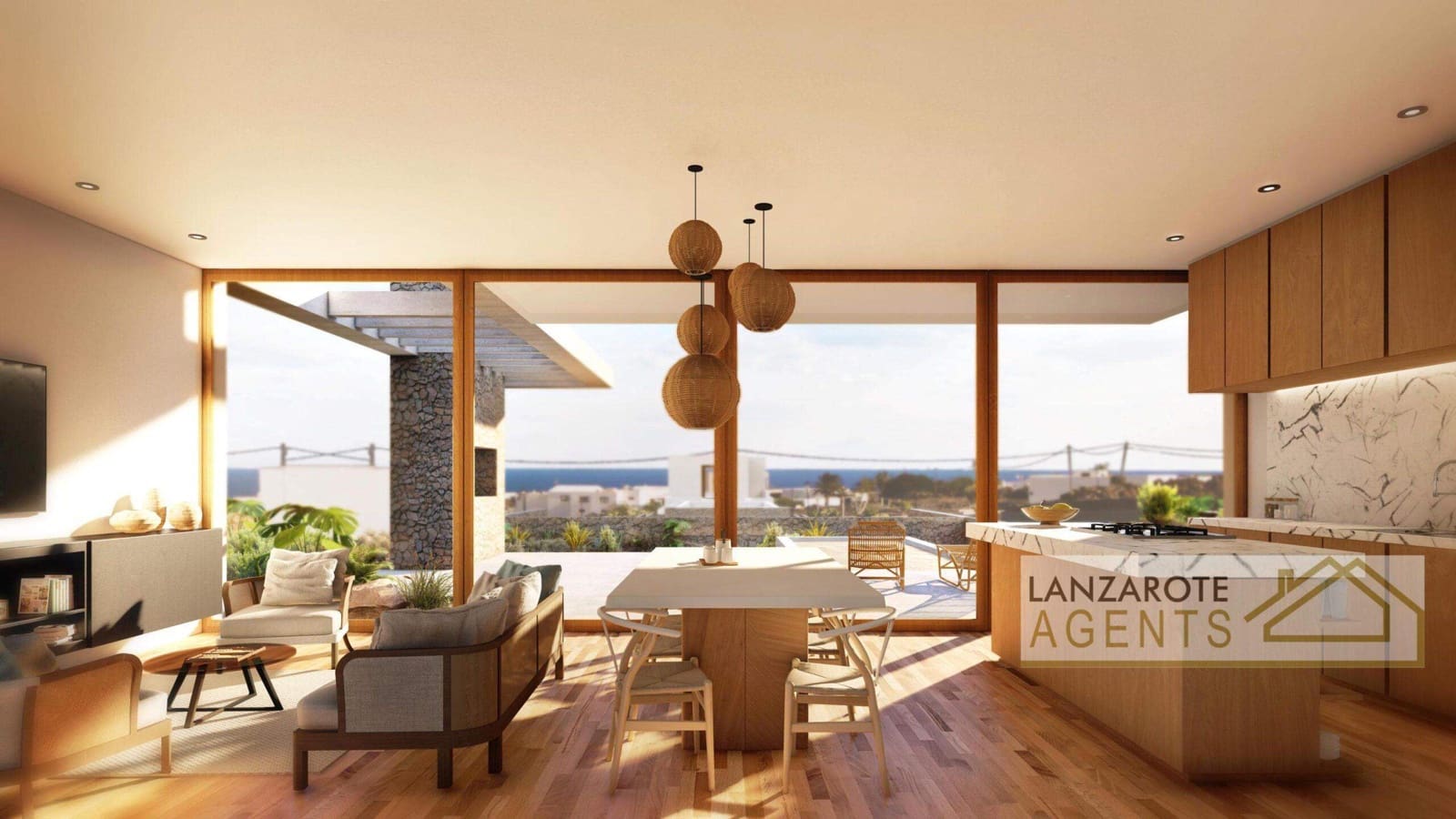 3 bedroom Villa for sale in Las Brenas with pool - € 195,000 (Ref: 9241177)