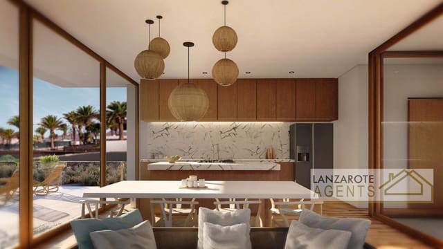 Chalet de 3 habitaciones en Las Brenas, Yaiza en venta con piscina - 195.000 € (Ref: 9241177)