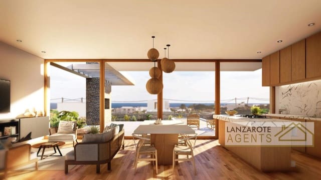 Chalet de 3 habitaciones en Las Brenas, Yaiza en venta con piscina - 195.000 € (Ref: 9241177)