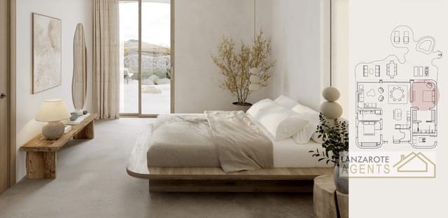 2 sovrum Finca/Hus på landet till salu i Tinajo - 875 000 € (Ref: 9598207)