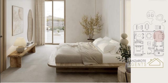 2 sovrum Finca/Hus på landet till salu i Tinajo - 875 000 € (Ref: 9598207)