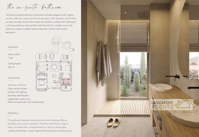 2 sovrum Finca/Hus på landet till salu i Tinajo - 875 000 € (Ref: 9598207)