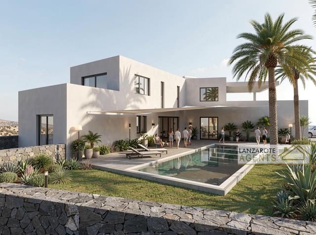 4 Zimmer Villa zu verkaufen in Las Brenas, Yaiza mit Pool - 770.000 € (Ref: 9739270)
