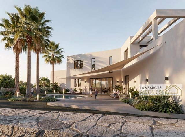4 Zimmer Villa zu verkaufen in Las Brenas, Yaiza mit Pool - 770.000 € (Ref: 9739270)