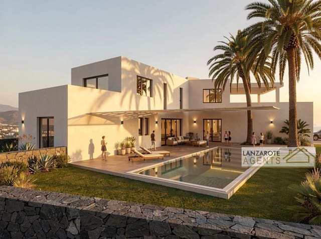 4 Zimmer Villa zu verkaufen in Las Brenas, Yaiza mit Pool - 770.000 € (Ref: 9739270)