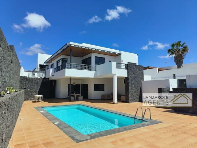 6 chambre Villa/Maison à vendre à Puerto Calero, Yaiza avec piscine garage - 1 800 000 € (Ref: 9975967)