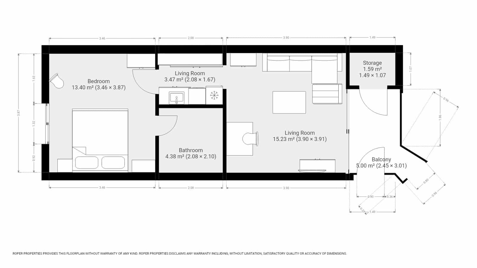 1 soveværelse Lejlighed til salg i Puerto del Carmen med swimmingpool - € 225.000 (Ref: 9326207)